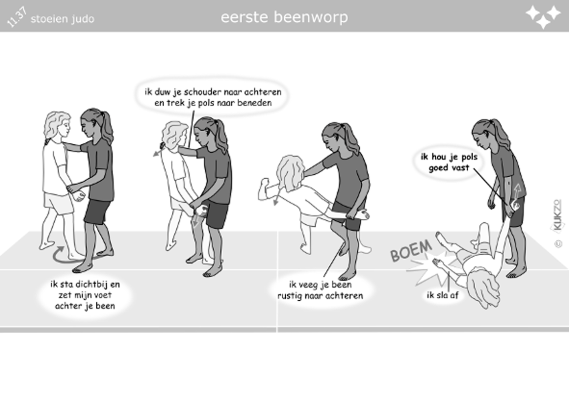 Kijkwijzer eerste beenworp judo